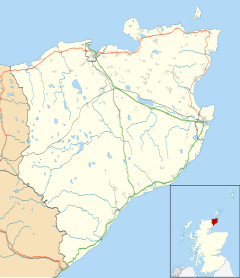 Reay is located in Caithness