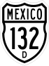 Federal Highway 132D shield