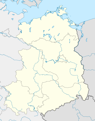 2024–25 Frauen-Regionalliga Nordost is located in East Germany