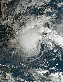 熱帶風暴杰拉華在12月17日靠近棉蘭老島