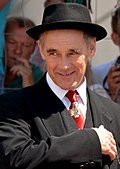 Photo of Mark Rylance at the Belasco Theatre in October 2013.