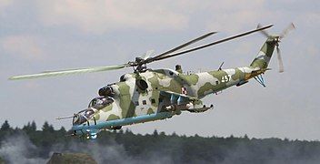 Mil Mi-24 gunship