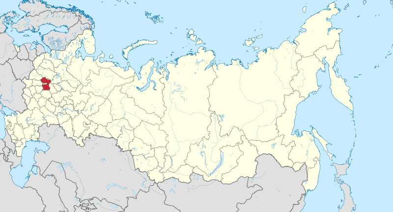 Archivo:Moscow Oblast in Russia.svg