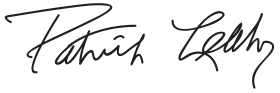 File:Pat Leahy Signature.svg