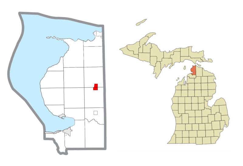 File:Pellston (village), MI location2.png