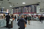 Amtrak departure board