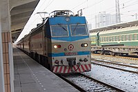 SS7D-0029 in Xianyang Railway Station.