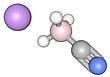 3D molecular structure of sodium cyanoborohydride