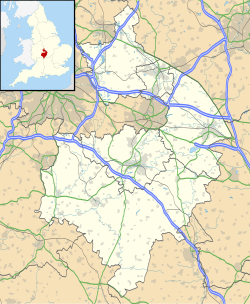 RAF Ansty is located in Warwickshire