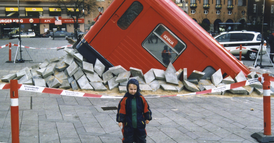 Розыгрыш 1 апреля в Копенгагене. 2001 год