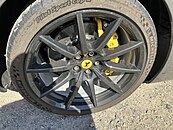 Carbon wheels with Michelin Pilot Sport Cup 2 315/30 ZR20 tires