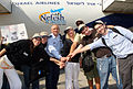 American Olim arrive in Israel