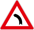 Curve to the left