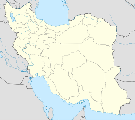 2012–13 Persian Gulf Cup is located in Iran