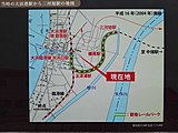 鐵路公園中大濱口支線的路線圖