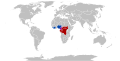 Endemic countries only (without 2022 outbreak)