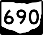 State Route 690 marker