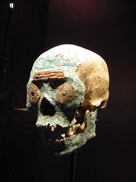 File:Skull with mosaïc, Aztecs.jpg