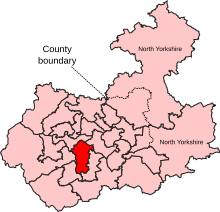 A large constituency in the south of the county.