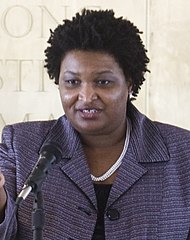 Former State Representative Stacey Abrams from Georgia