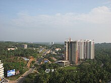 Thiruvananthapuram Skyline at Kazhakoottam.jpg