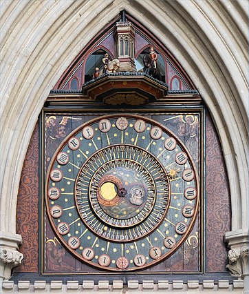 Wells Cathedral clock