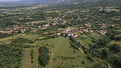 Air view of the village