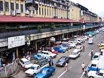 A downtown market