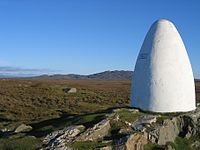 A memorial to the first non-stop transatlantic flight