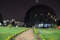 Central Library from Lawn SSIT Tumkur