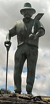 Dargaville gum-digger statue