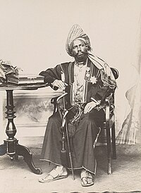 El sultán Saidi Abdallah bin Salim en 1897.