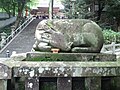 Statue of a deer (Higashiosaka City, Hiraoka Shrine)