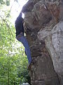 Bouldering at Horse Pens 40.