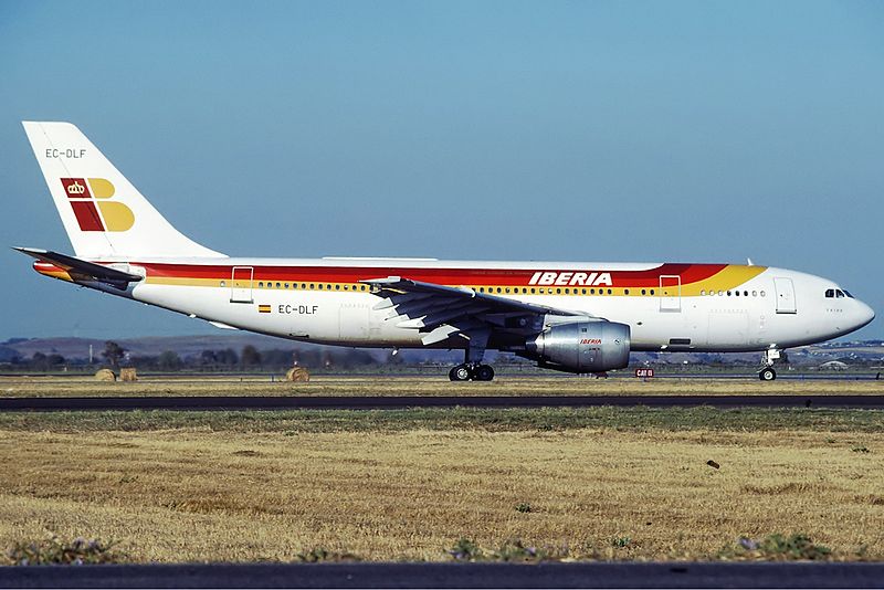 Archivo:Iberia Airbus A300 Bidini.jpg