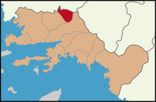 Muğla location Kavaklıdere.svg