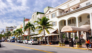 Ocean Drive on South Beach