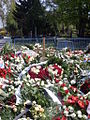 Grave of Przemysław Gosiewski after burial