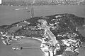 San Francisco-Oakland Bay Bridge under construction