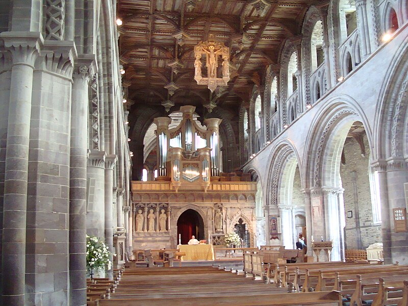 Файл:StDavidsCathedral Nave.JPG