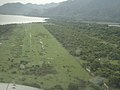 View of the old landing strip in 2014.