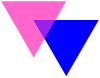 Biangles (represents Bisexuality)