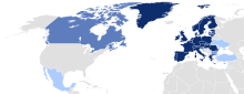 ESA Members Map.svg