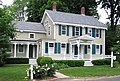 Example of an early Victorian "Gingerbread House", built in 1855 (Essex, Connecticut)