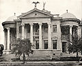 Carnegie Library in Houston, Texas (1904). The building was deemed too small fifteen years after it was built.