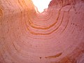 Parque provincial Ischigualasto (Valle de la Luna), chimenea artificial.