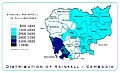 Image 70A map of rainfall regimes in Cambodia, source: DANIDA (from Geography of Cambodia)