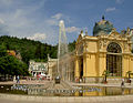 Mariánské Lázně, a spa town in the Karlovy Vary Region