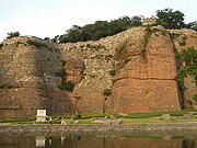 The Stone City is a wall in Nanjing dated to the Six Dynasties (220～589). Almost all of the original city is gone, but portions of the city wall remain. Not to be confused with the City Wall of Nanjing.