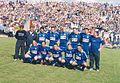 Promotion to second division in 2003 against FK Sloboda Užice